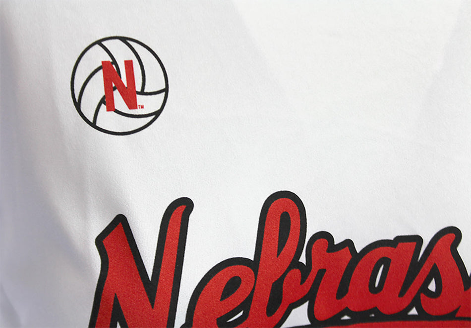 Ladies Nebraska Volleyball Home Jersey Top