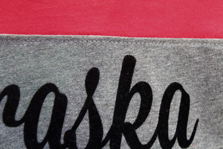 Womens Nebraska Huskers Kelly LS Tee