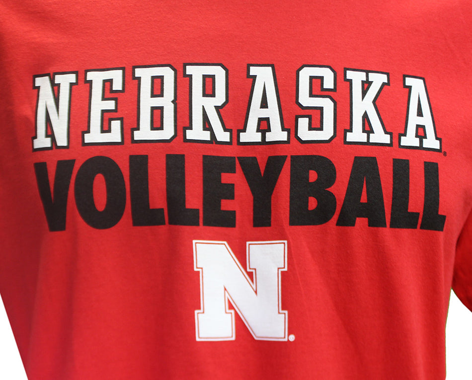 Nebraska Volleyball N Tee
