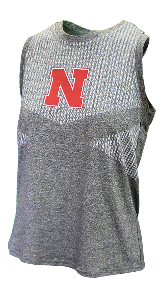 Womens Nebraska N Lineup Tank