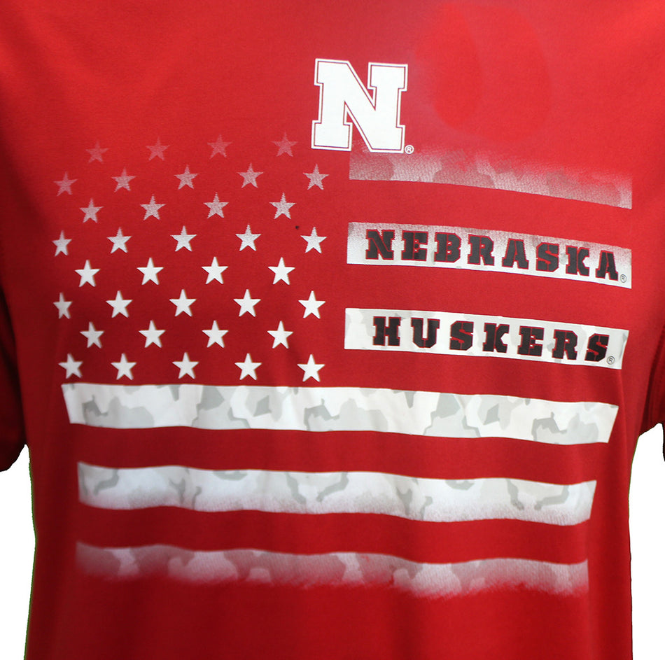 Nebraska OHT Butterbar Flag Tee