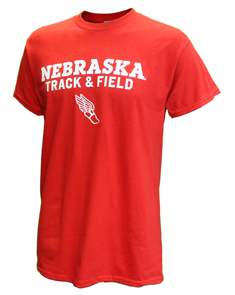 Nebraska Track N Field Tee