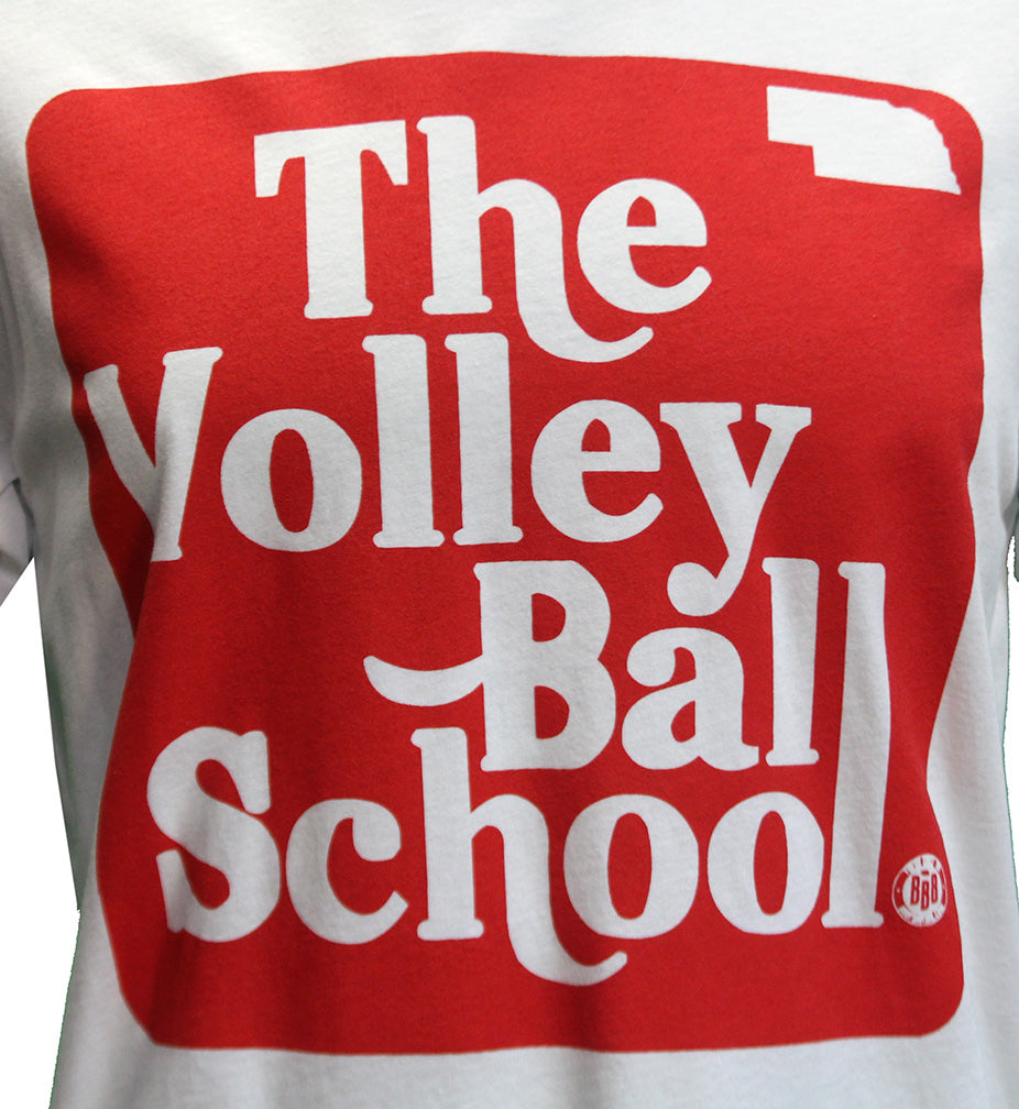 Nebraska Volleyball School Tee