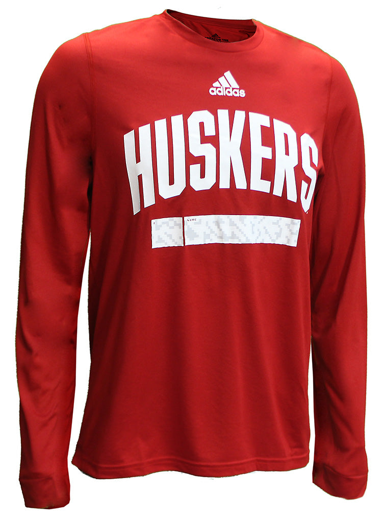 Adidas Huskers Locker Fill-In LS Creator Tee