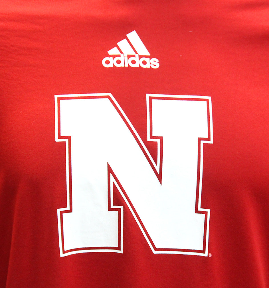 Adidas Iron N Creator Locker Logo LS Tee - Red