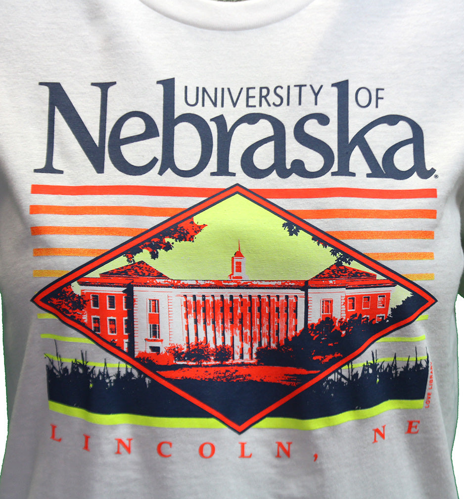 Adidas Gals U. of Nebraska Vibes Tee