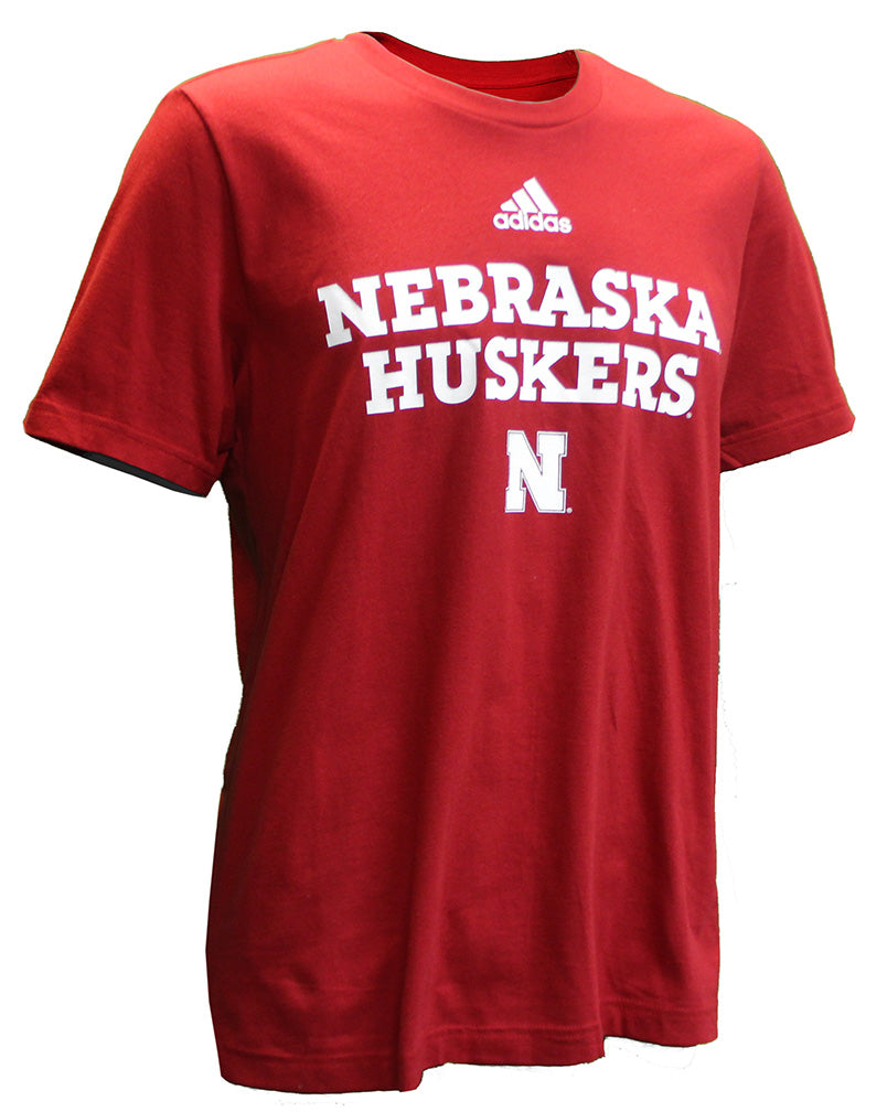 Adidas Nebraska Huskers SS Tee