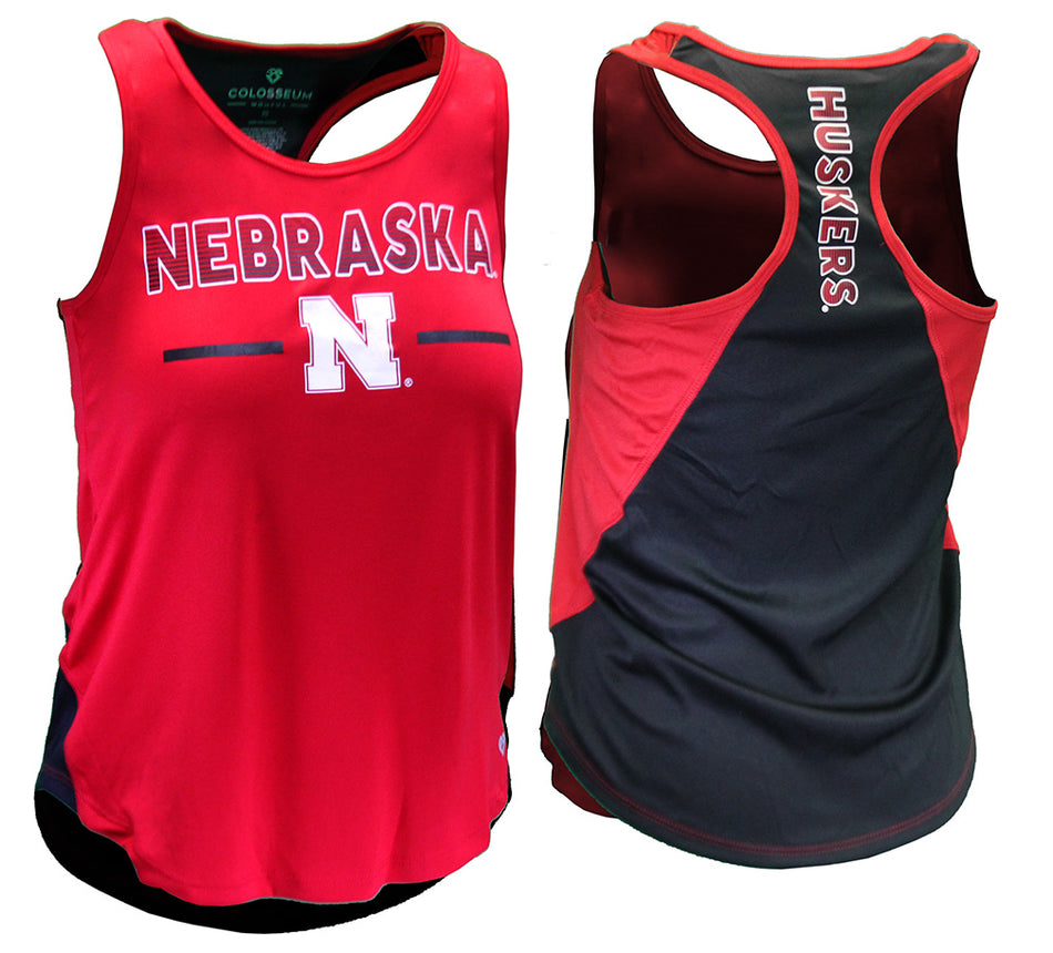 Womens Nebraska Huskers Racerback 22 Tank