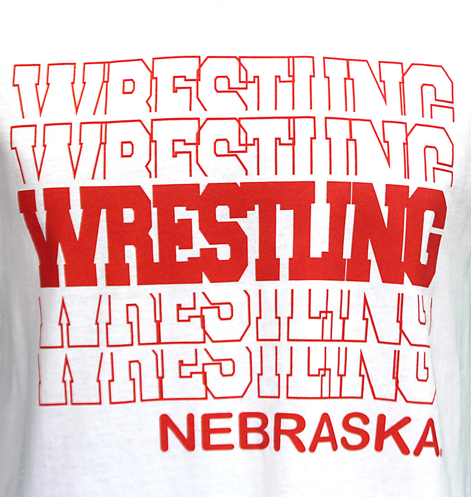 Nebraska Wrestling Repeat Tee