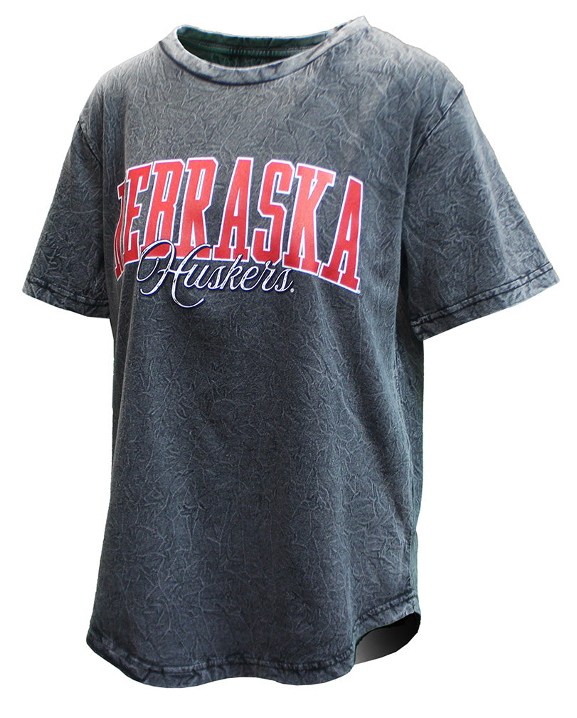 Womens Nebraska Huskers Mineral Wash Santana Top