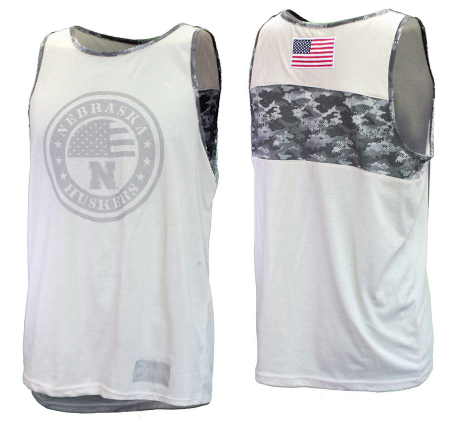 Nebraska Huskers OHT Transport Khaki Tank