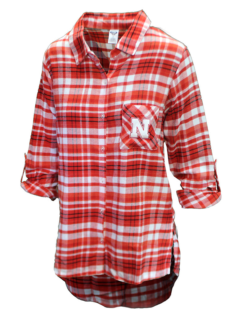 Womens Nebraska Mainstay Nightshirt