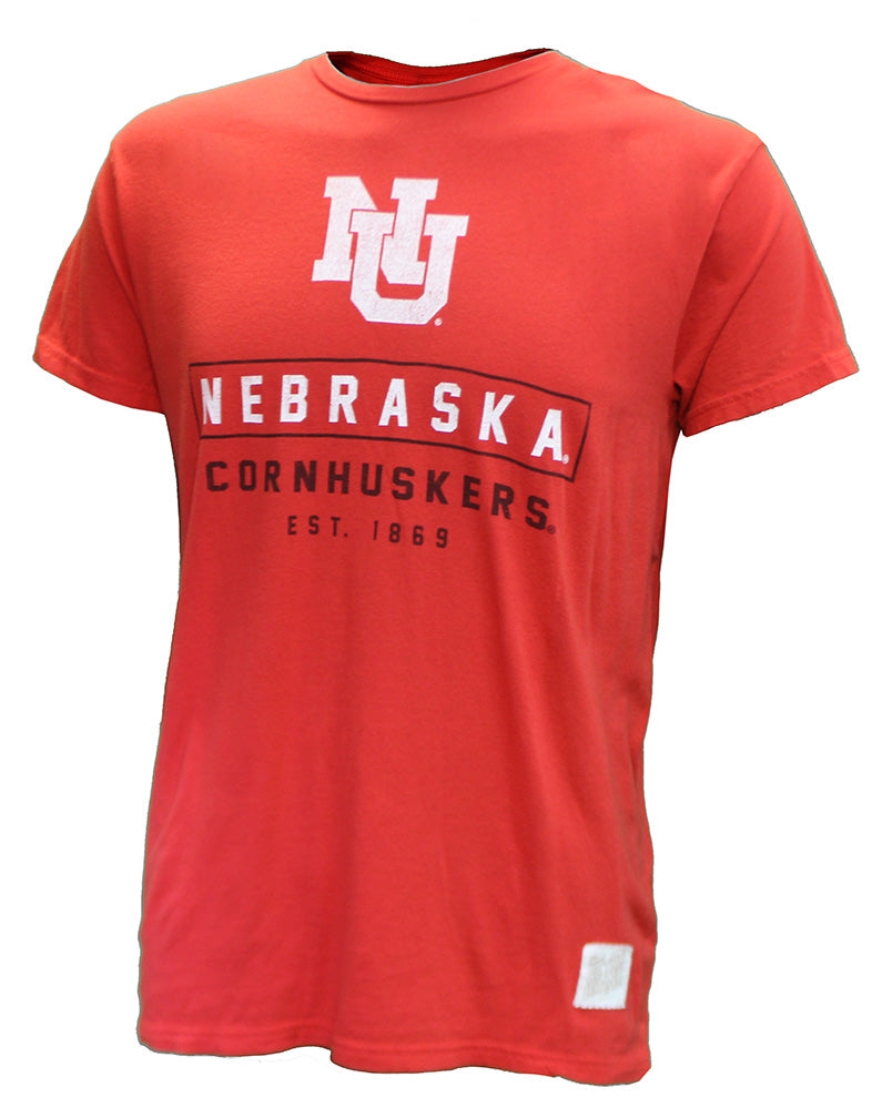 NU Nebraska Cornhuskers Est. Retro Tee