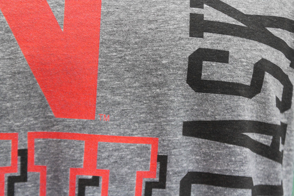 NU Nebraska Tri Blend Retro Tee
