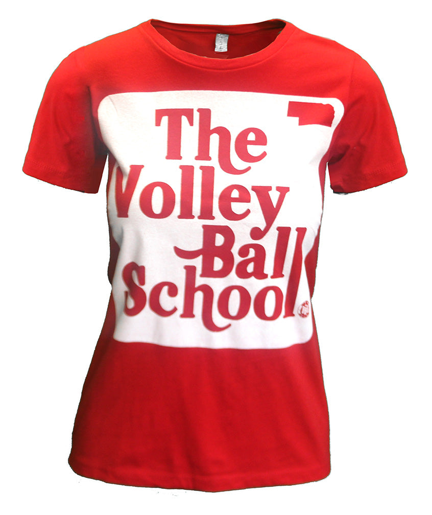 Ladies 'The Volleyball School' Tee