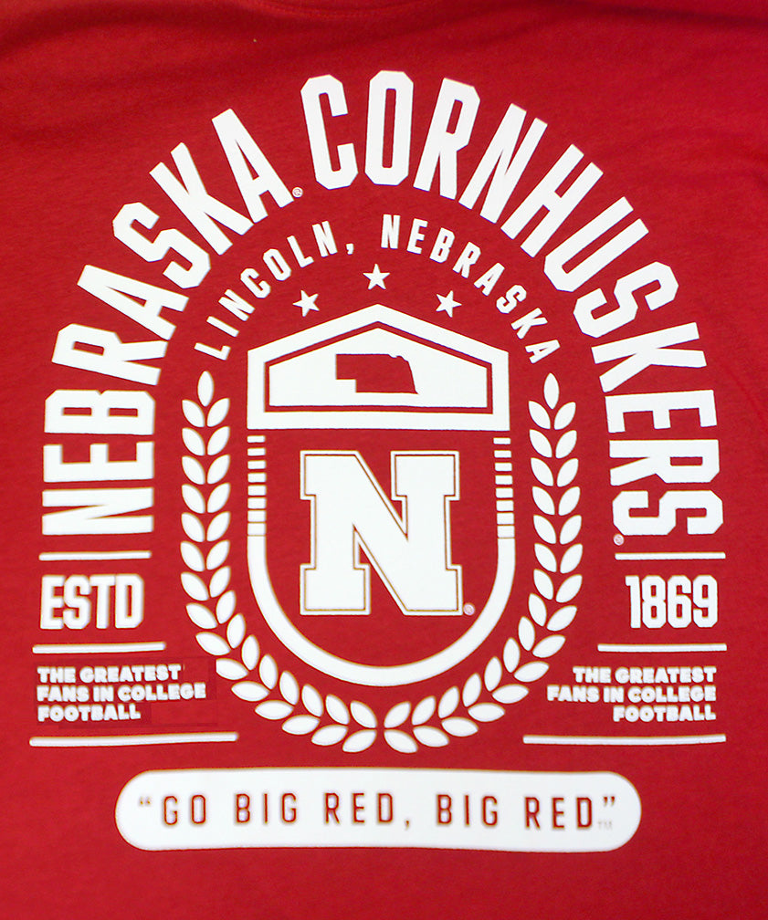 Adidas Nebraska Cornhuskers Empire Tee