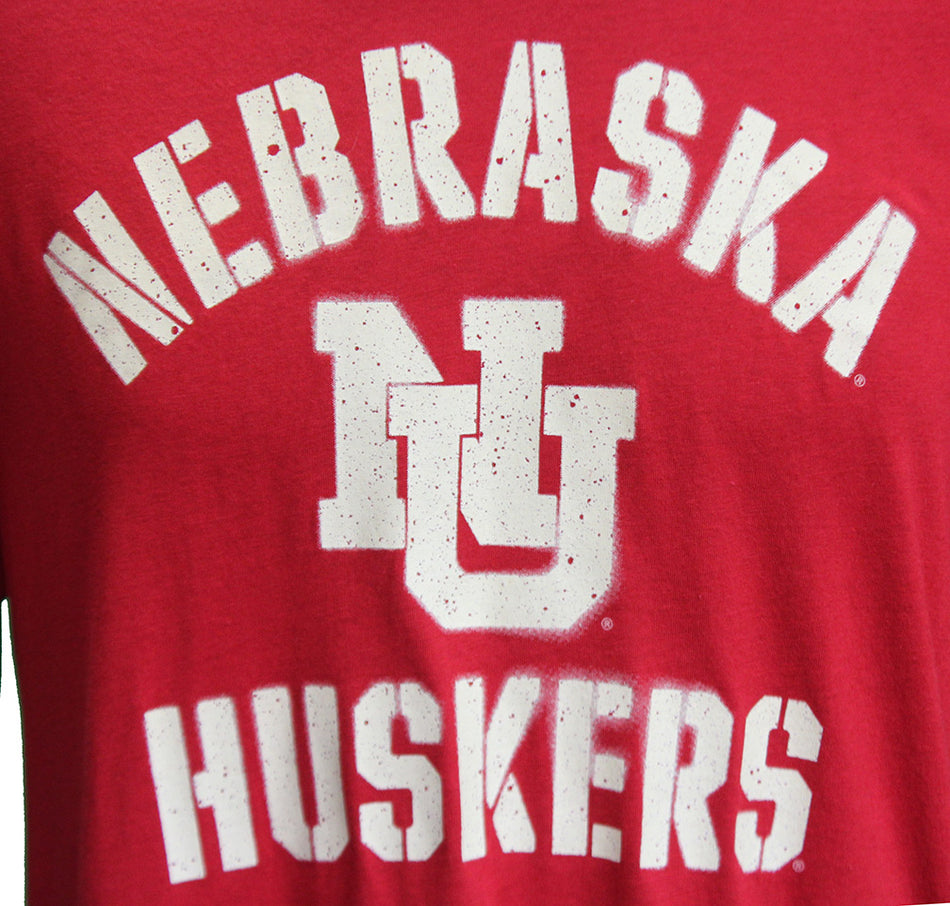 Adidas Nebraska Huskers 1962 Stencil Tee