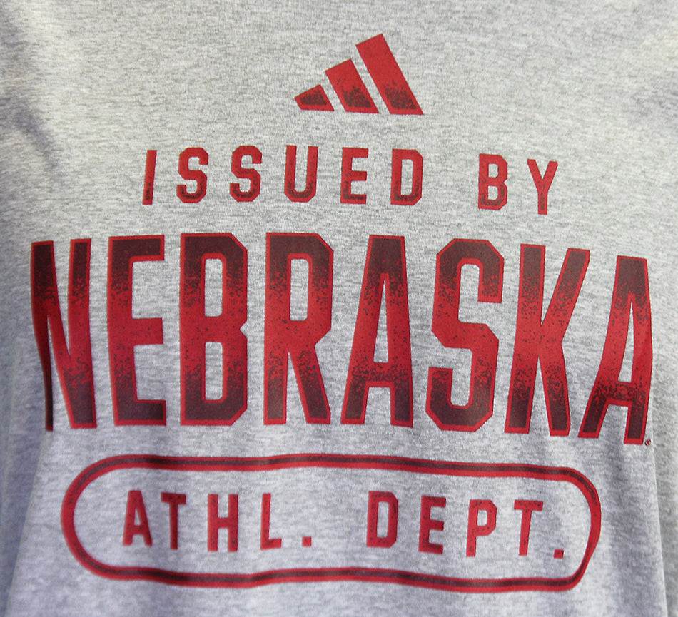 Adidas Nebraska Athl. Dept. Tyson Tee