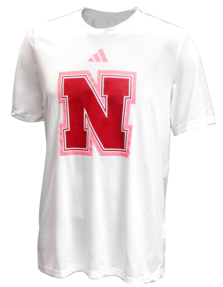 Adidas Nebraska BHA Iron N SS Pregame Tee