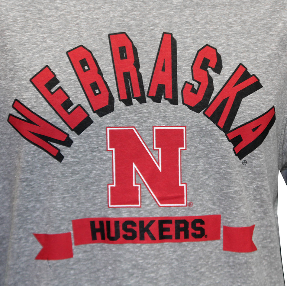 Nebraska Huskers Banner Fan Tee