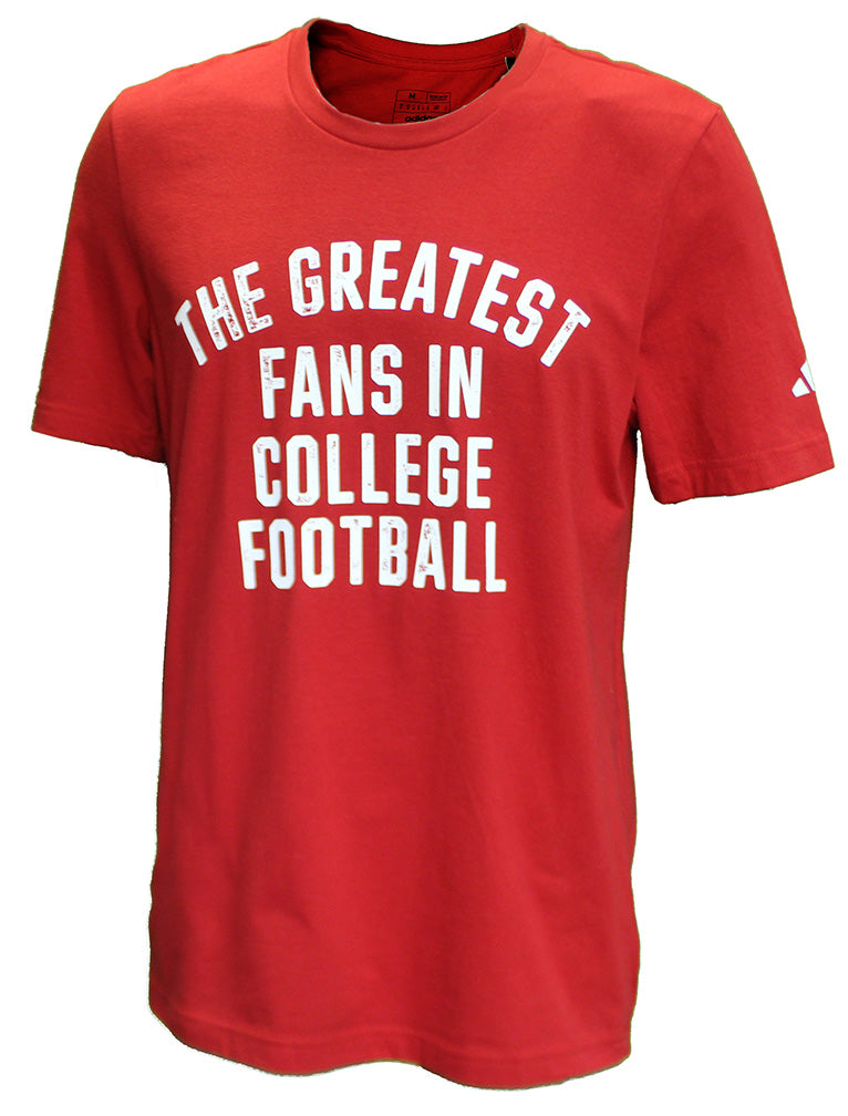 Adidas Nebraska Greatest Fans Tee