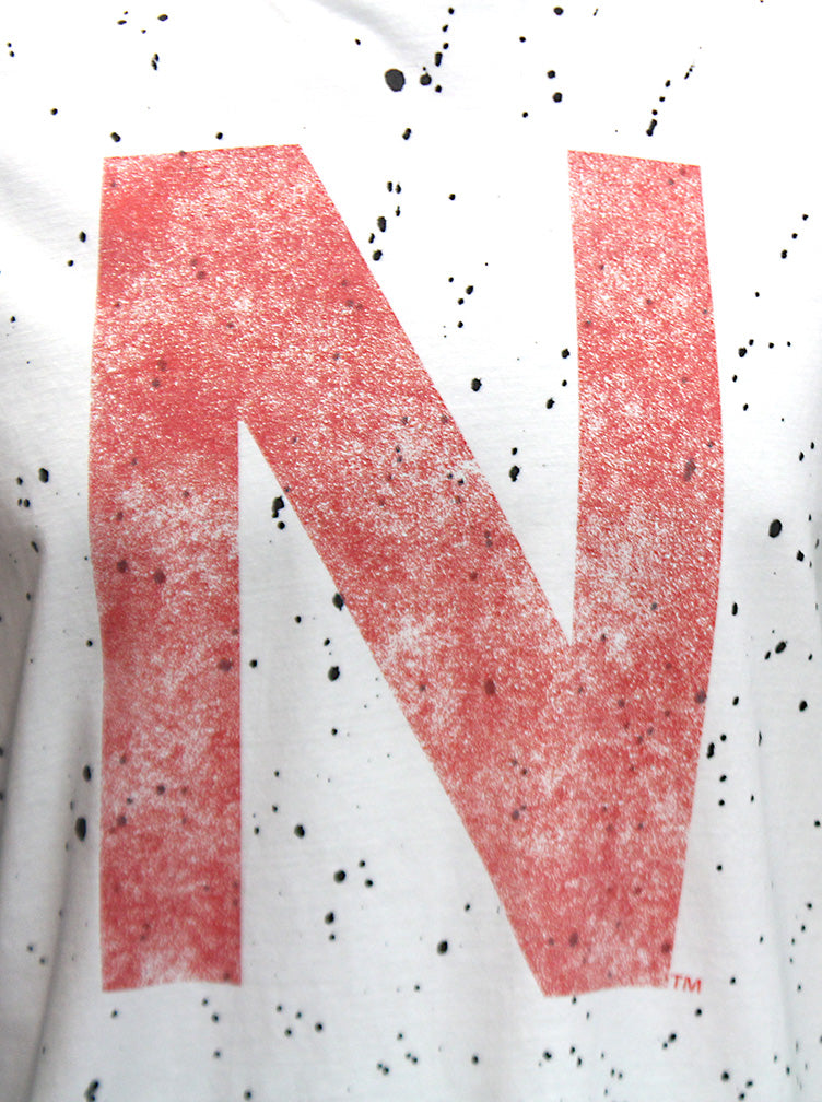 Husker Classic N Splatter Tee