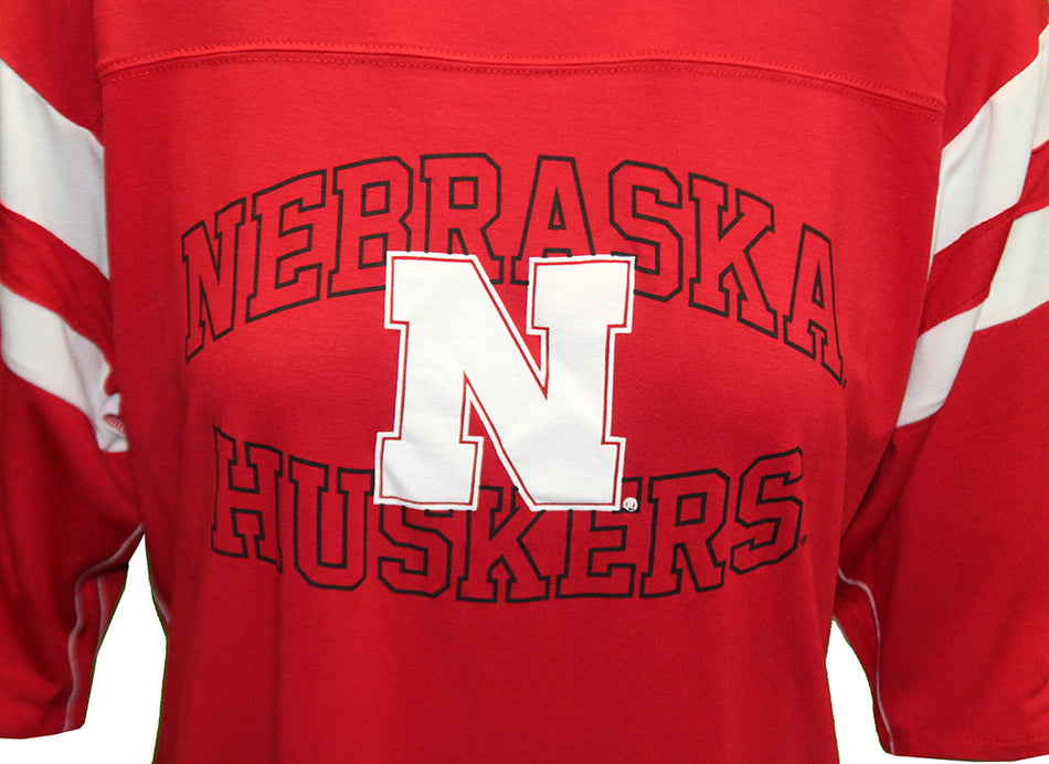 Womens Nebraska Abigail 3/4 Sleeve Top