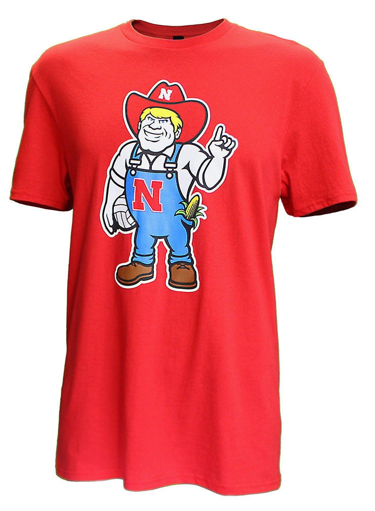 Red Herbie Husker Volleyball Tee