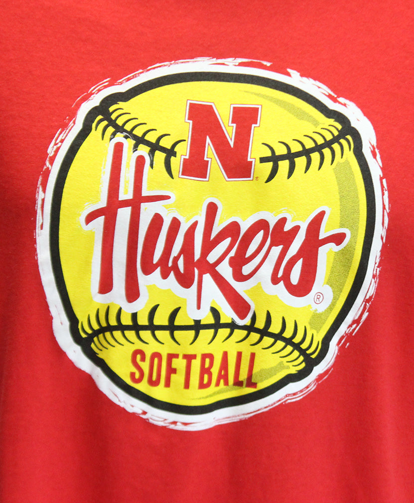 Nebraska Huskers Softball Go Yard Tee