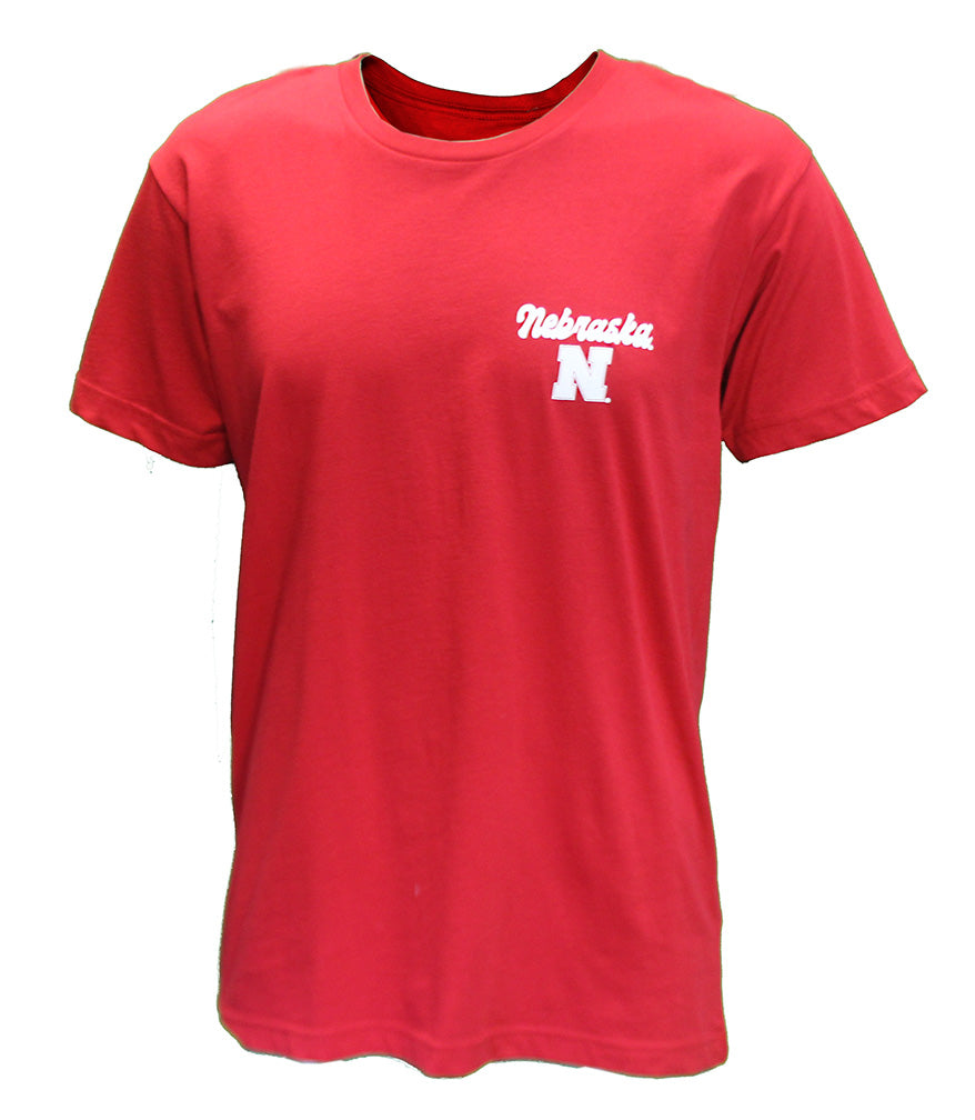 Nebraska N Volleyball Ace Tee