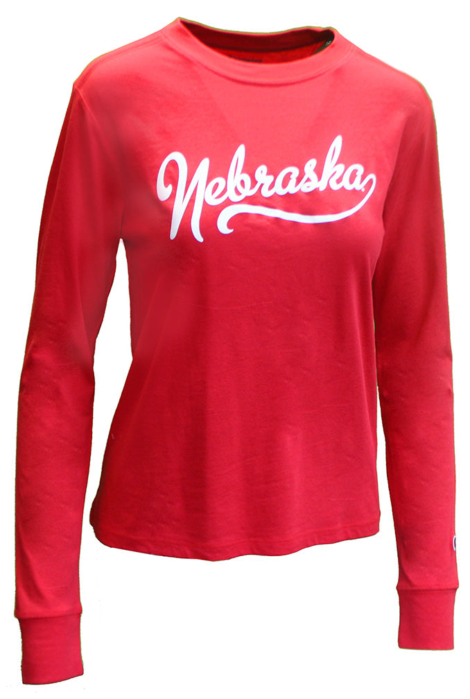 Ladies Nebraska Whoville LS Tee