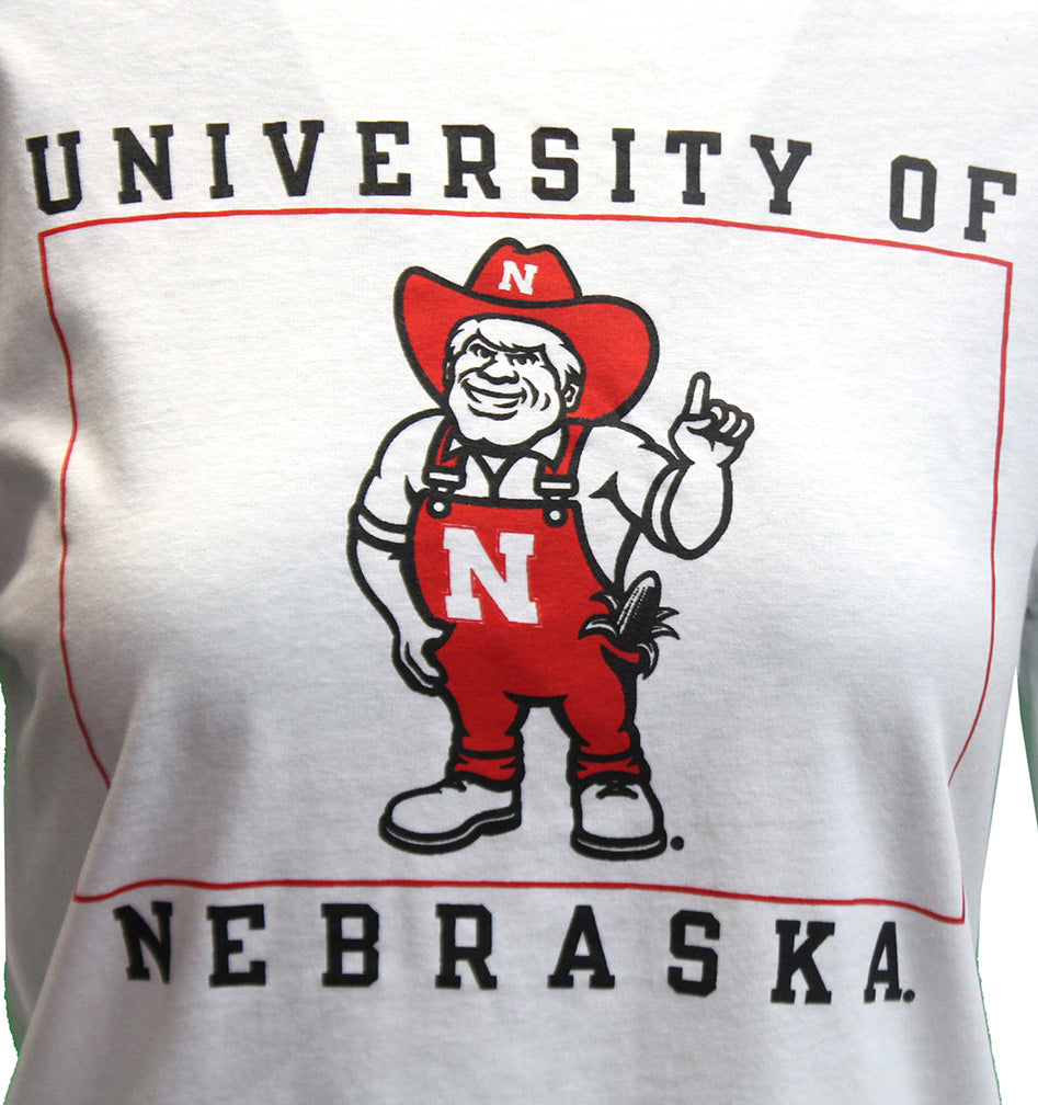 Womens University Of Nebraska Herbie LS Core Tee