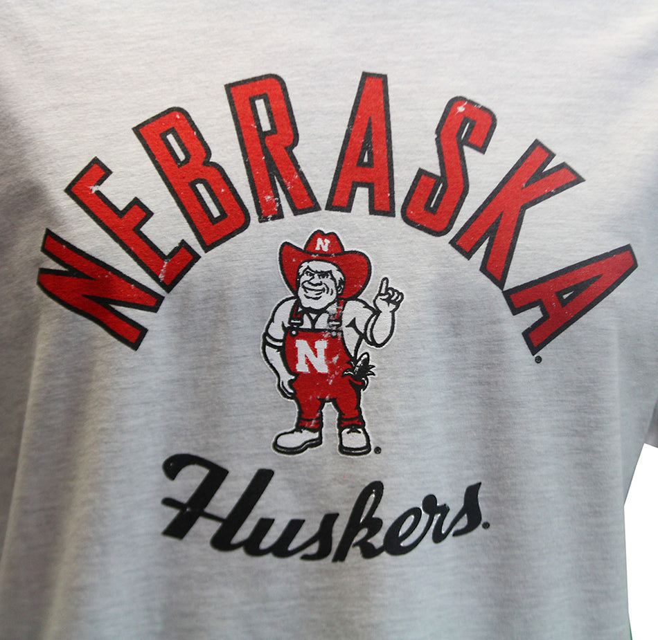 Nebraska Herbie Huskers Vintage Logo's LS Tee