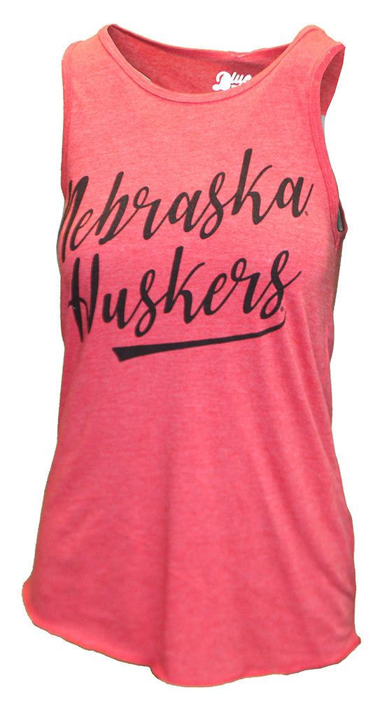 Womens Nebraska Huskers Ramones Tank