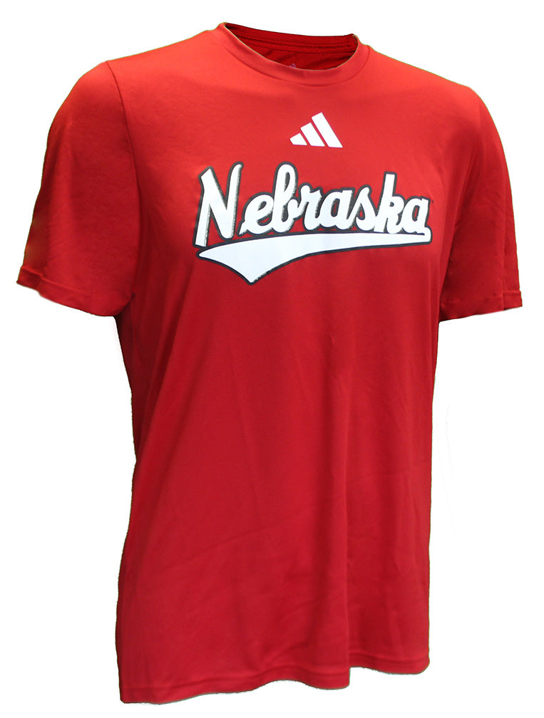 Adidas Nebraska Volleyball Uniform Hook Tee
