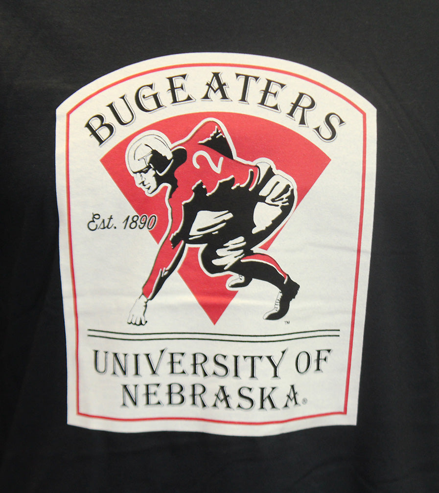 University Of Nebraska Bugeaters LS EZ Tee - Black