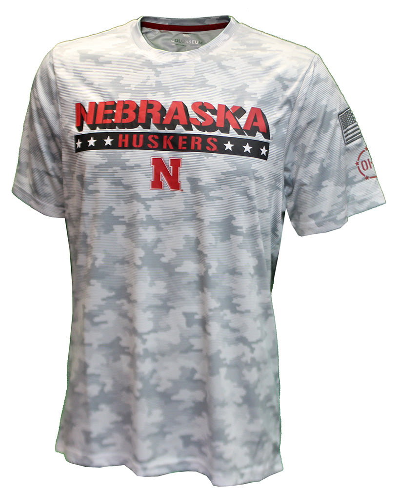 Nebraska Huskers Horizon Camo Airboss OHT Tee