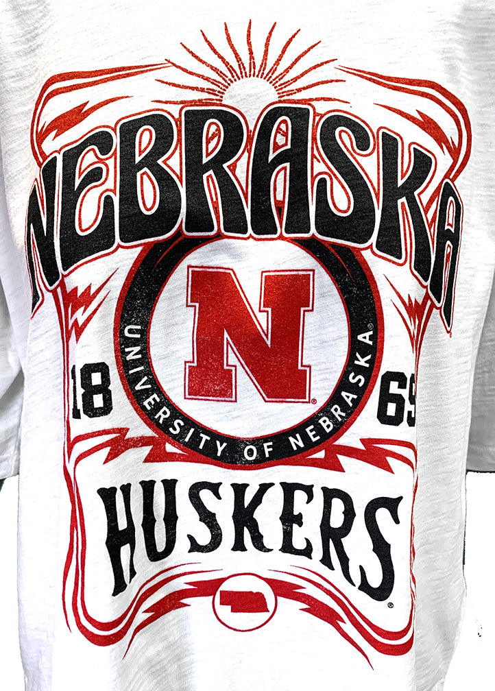 Womens Nebraska Huskers Rango Oversized Slub