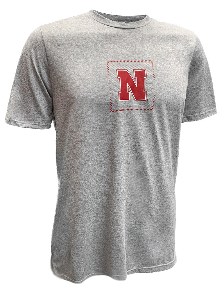 Adidas Nebraska Cornhuskers Outfitted Tee