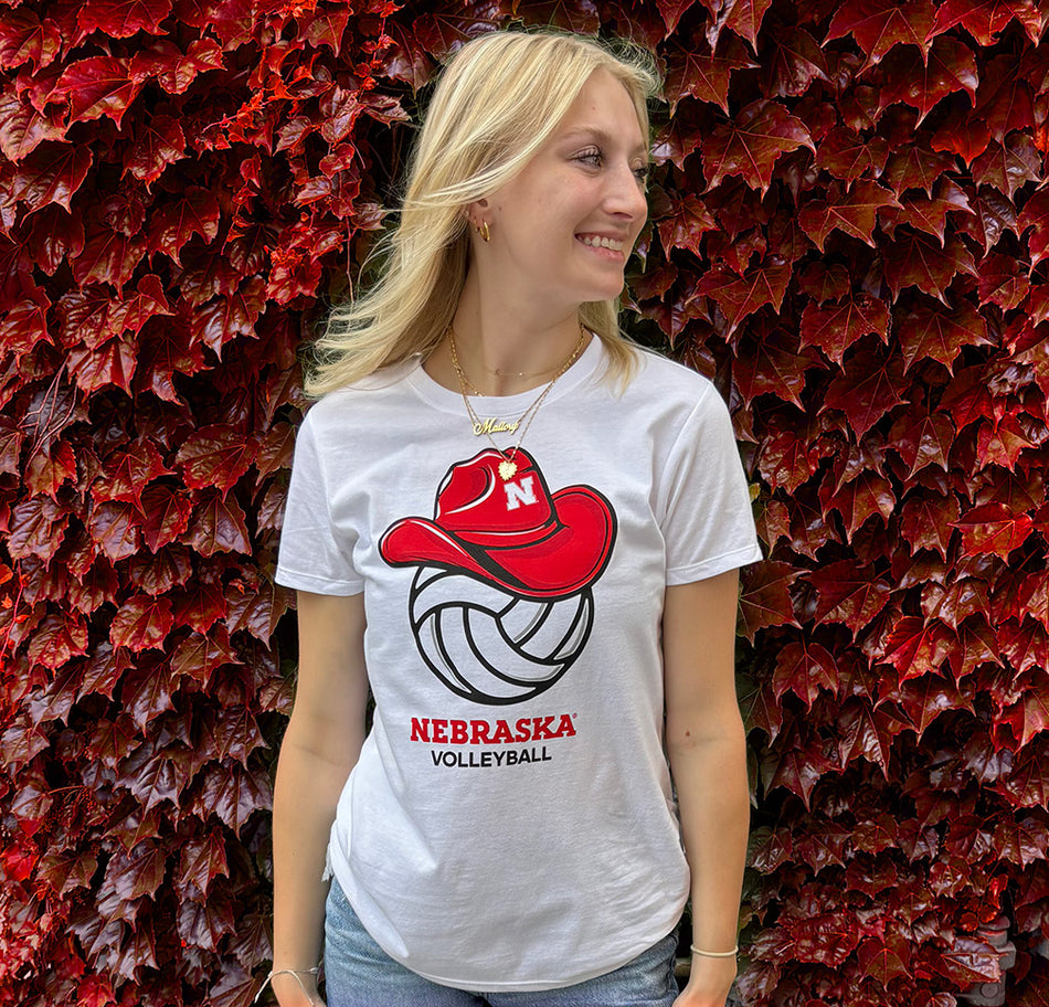 Womens Cook Cowboy Volleyball Tee