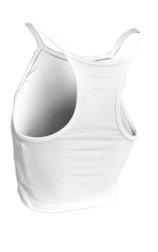 Womens Iron N Tailgate Her Halter Crop