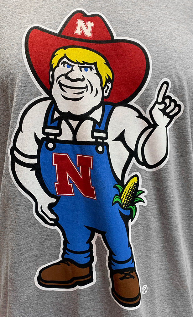 Herbie Husker Standing Tall LS Tee