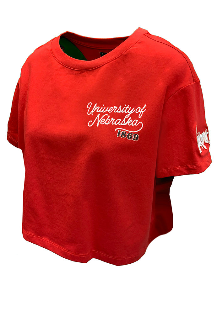 Womens 1869 University Of Nebraska Boxy Top