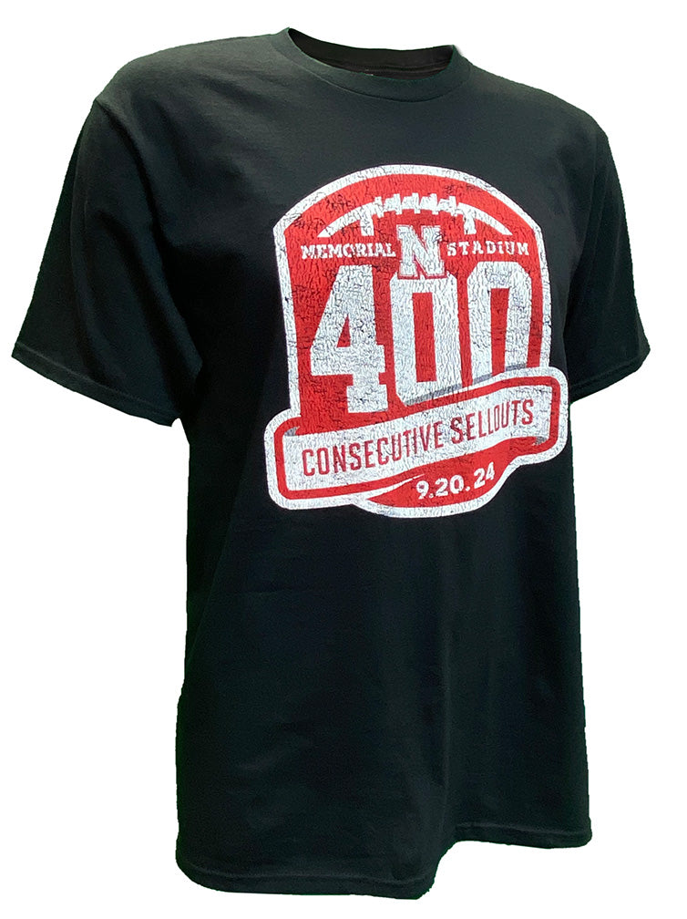 Nebraska Memorial Stadium 400th Sellout Tee - Midnight