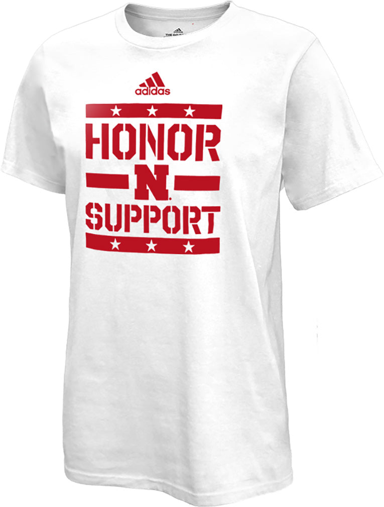 Adidas 2024 Nebraska Military Honor And Support Tee