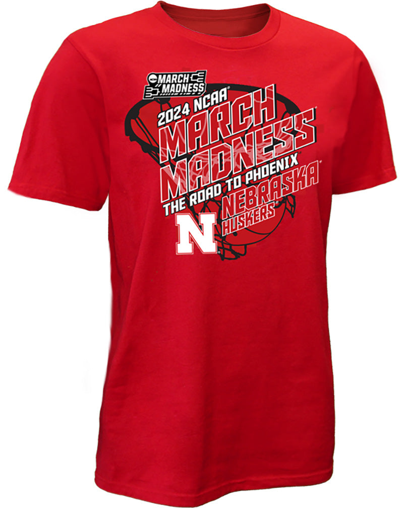 Nebraska March Madness Road To Phoenix Tee