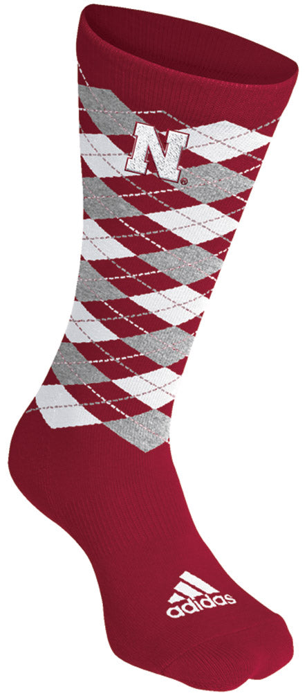 Adidas Huskers Argyle Sock