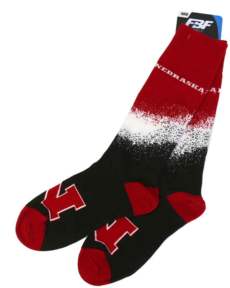 Nebraska Huskers Marquee Sock