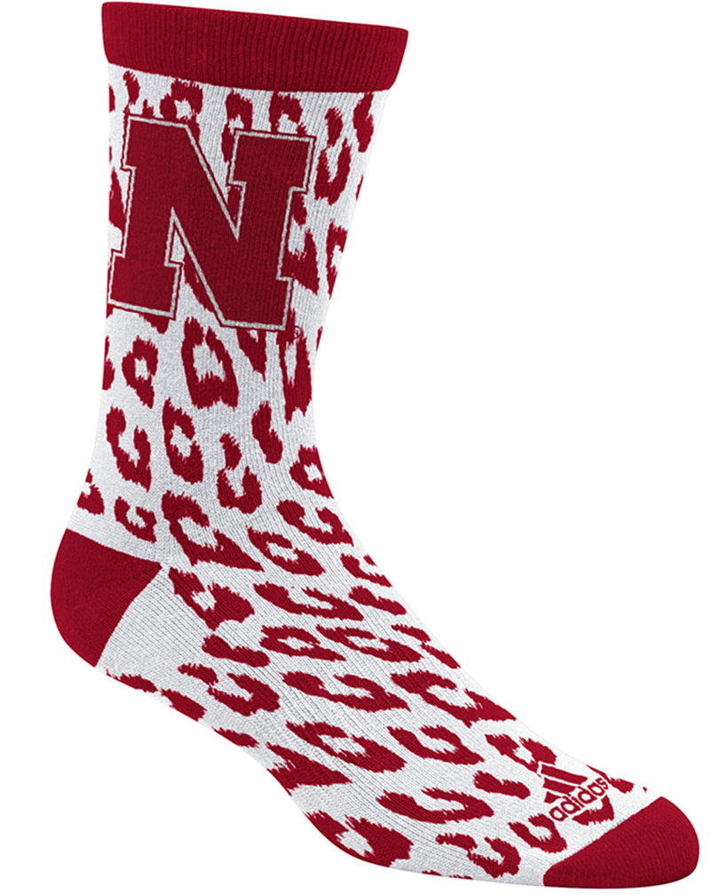Adidas Ladies Cheetah Nebraska Sock