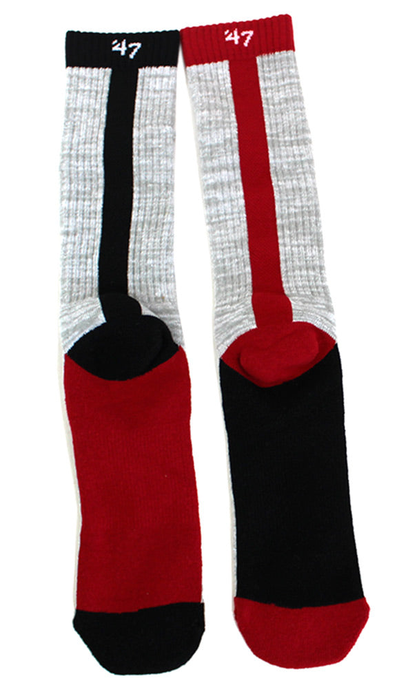 Nebraska Mismatch Thatcher Socks